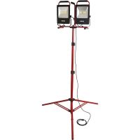 Bayco Dual Fixture LED Work Light w/ Tripod Stand