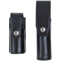 Bianchi 36A OC/Mace Spray Holder - Plain Black, Chrome 13377