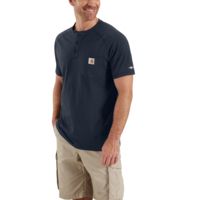 Carhartt Force Cotton Delmont Short Sleeve Henley - Men's