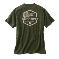 Carhartt Maddock Graphic Fishing 1889 Short Sleeve T-shirt - Men's