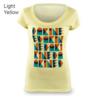 Dakine Bauhaus SS T-Shirt - Women's-Light Yellow-X-Large