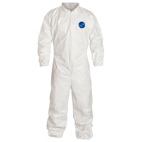 DuPont Tyvek 400 Coverall, Elastic Wrists/Ankles/ Waist, Serged Seams, 25 Pack