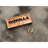 Gorilla Ammunition 6.5mm Creedmoor 140 Grain Berger Hybrid Target Rifle Ammunition