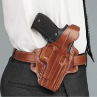 Galco Fletch High Ride Belt Holster, Leather