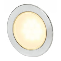 Hella Marine Gen 2 Round EuroLED 95 LED Down Light w/ Stainless Steel Rim