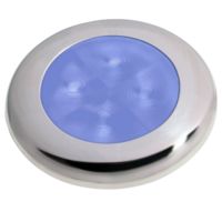 Hella Marine Polished Stainless Steel Rim LED Courtesy Lamp