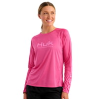 HUK Performance Fishing Pursuit Crew Solid - Women's