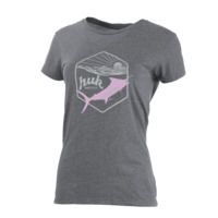 HUK Performance Fishing W Sunrise Crew Tops, Short Sleeve - Women's
