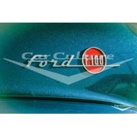 iCanvas 1955 Ford F-100 Pickup by Car Culture - Canvas Print