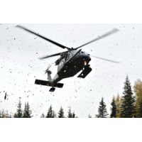 iCanvas An HH-60G Pave Hawk Helicopter Prepares For Landing by Stocktrek Images - Canvas Print