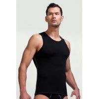 Icebreaker Body Fit 150 Tank Clearance - Men's-Black/Mineral-Medium