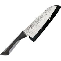 Kai Housewares Luna Santoku 7in Fixed Blade Knife