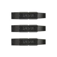 Leatherman 1/4in &amp; 3/16in FLAT SCREWDRIVER BITS