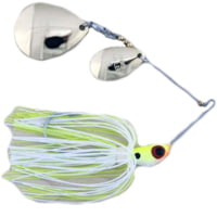 Lunker Lure Proven Winner Nickel/Gold Double Colorado/Indiana Blade Spinnerbait