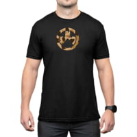 Magpul MAG1527-001-S Raider Camo Icon CVC Black Cotton/Polyester Short Sleeve S