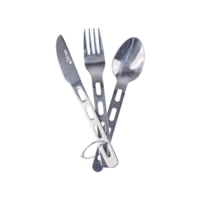 MIL-TEC 3-Piece Stainless Steel Light Weight Eating Utensil