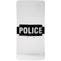 Monadnock Peacekeeper Clear Riot Shield W/ Custom-molded Ambidextrous Handle, 20 X 36