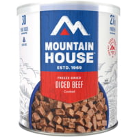 Mountain House Diced Beef can