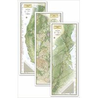 National Geographic Triple Crown Of Hiking Maps United States