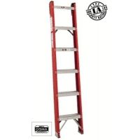Louisville Ladder 8ft Fiberglass Classic Shelf L 443-FH1008