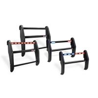Pro-Gard Industries Black Powder Coated Steel, Standard Push Bumper With Integrated, Six Head, All Red Tir3 Led Lightbar
