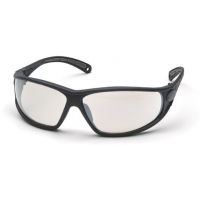 Pyramex Escape Safety Glasses - Indoor/Outdoor Mirror Lens, Black Frame
