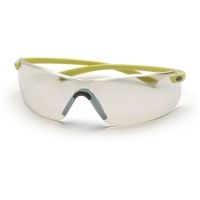 Pyramex Montego Safety Eyewear - Indoor/Outdoor Mirror Lens, Hi Vis Yellow Frame