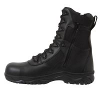 Rothco 8 Inch Forced Entry Tactical Boot With Side Zipper &amp; Composite Toe