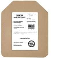 RTS Tactical EX Hardox ICW Special Threats Level III+ Steel Core Armor Plate