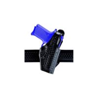 Safariland 2 "Hi-Ride", Level I Retention Holster - Hi Gloss Black, Left Hand 2-91-92-2R