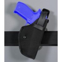 Safariland 4072 Heavy Duty "Hi-Ride" Holster - Plain Black, Right Hand 4072-51-41