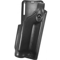 Safariland 6285 1.50" Belt Drop, Level II Retention Holster - Plain Black, Right Hand 6285-21921-61