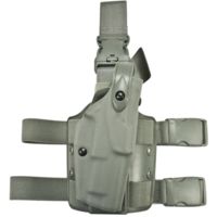 Safariland 6305 ALS Tactical Holster w/ Quick Release Leg Harness - STX Foliage Green, Left Hand 6305-7742-542