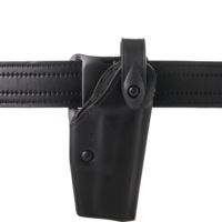 Safariland 6280 Level II Retention, Mid-Ride Holster - Plain Black, Left Hand 6280-174-62