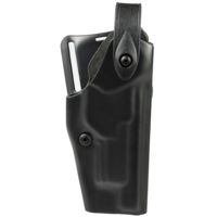 Safariland 6280 Level II Retention, Mid-Ride Holster - Plain Black, Left Hand 6280-182-62