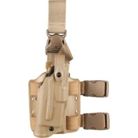 Safariland 6305 ALS Tactical Holster w/ Quick Release Leg Harness - STX FDE Brown, Right Hand 6305-149-551