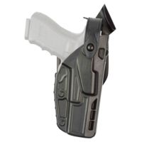 Safariland 7360 7TS ALS/SLS Mid-Ride Level III Retention OWB Duty Holster, Left Hand