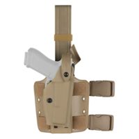 Safariland 6004 SLS Tactical Holster - STX FDE Brown, Left Hand 6004-74-552