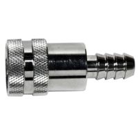 Scepter Marine Nissan/Tohatsu 3/8" Barb Chrome Plated Brass Fuel Line Tank Connector