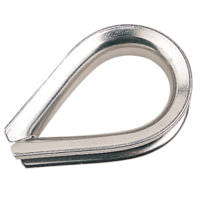 Sea-Dog 170005 Sea Dog Heavy Duty Stainless Steel Thimble 3/16" To 7/32" Wire Diameter