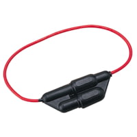 Sea-Dog 420563-1 Sea Dog Line Watertight Inline Dual Fuse Holder 15 Amps 14 Gauge Wire