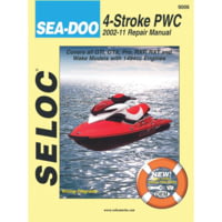 Sierra International 1809006 Seloc Repair Manual For Sea Doo/Bombardier Personal Watercraft All 4 Stroke 2002 2011