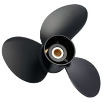 Solas 8811-148-17 Amita 3 Aluminum 3 Blade Prop Rh 14.8" Dia. x 17" Pitch x 17 Spline