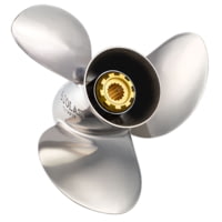 Solas 3431-138-13 Saturn 3 Stainless Steel 3 Blade Prop Rh 13.75" Dia. x 13" Pitch x 15 Spline