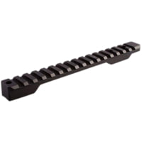 Talley PL0258763 Picatinny Rail Black Hardcoat Anodized Aluminum Fierce Edge/Fu