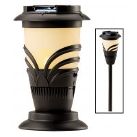 Thermacell MRKA Mosquito Insect Repellant Torch Lantern Flameless Unscented Blk