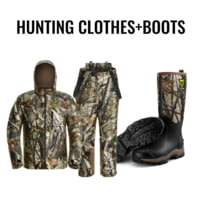 TideWe Altus Ultra Silent Water Resistant Hunting Suit and 6mm Neoprene Boots Bundle E99E7ED6