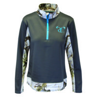 TrueTimber Charcoal Body with MC2 Snow Accents 1/4 Zip - Women's