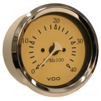 VDO Allentare Teak 4000RPM 3-3/8" 85mm Diesel Tachometer Alternator