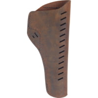 Versacarry Vc Revolver Holster Owb Lther Rh .22 Cal Sa 6.5" Distr Brn